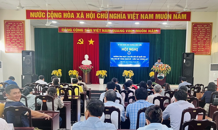 Phường Bình Kiến tổ chức Ngày Chuyển đổi số năm 2025 với chủ đề “Công nghệ số – Kiến tạo tương lai”