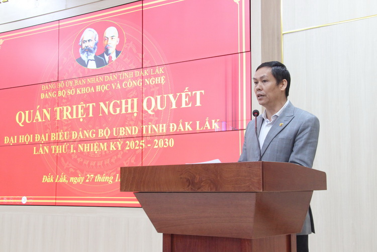 Hội nghị “Học tập, quán triệt, tuyên truyền và triển khai thực hiện Nghị quyết Đại hội Đảng các cấp”