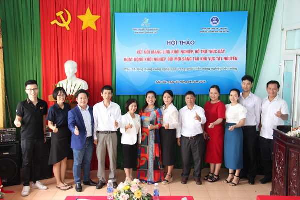 Hội thảo "Kết nối mạng lưới khởi nghiệp, hỗ trợ thúc đẩy hoạt động khởi nghiệp đổi mới sáng tạo khu vực Tây Nguyên"