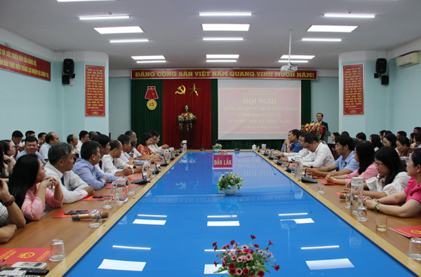 Sở Khoa học và Công nghệ công bố các quyết định về công tác cán bộ