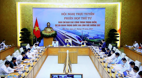 Phiên họp thứ 4 Ban Chỉ đạo các công trình trọng điểm, dự án quan trọng quốc gia lĩnh vực đường sắt
