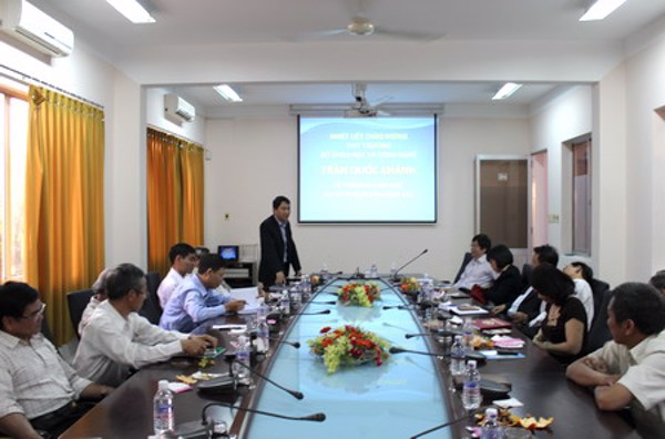 Thứ trưởng Bộ Khoa học và Công nghệ thăm và làm việc tại  Sở Khoa học và Công nghệ tỉnh Đắk Lắk