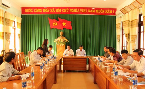 Sở Khoa học và Công nghệ làm việc với Hội đồng Khoa học và Công nghệ huyện Krông Ana