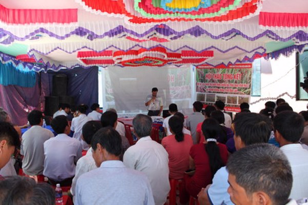 Hội thảo tổng kết và đánh giá kết quả đề tài: “Xây dựng mô hình trồng giống lúa thảo dược Vĩnh Hòa 1 tại huyện Krông Bông, tỉnh Đắk Lắk”