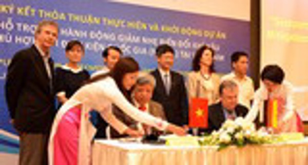 4 triệu Euro giúp giảm nhẹ biến đổi khí hậu tại Việt Nam
