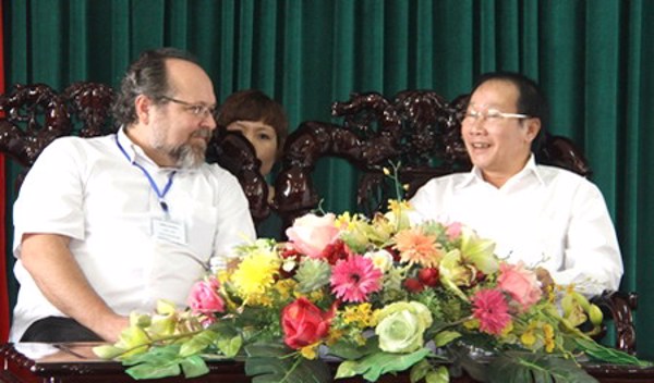 Đoàn chuyên gia thuộc Tổ chức Y tế Thế giới tại Việt Nam chào xã giao UBND tỉnh