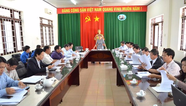 Họp đánh giá kết quả thực hiện các chương trình mục tiêu quốc gia năm 2014 và triển khai kế hoạch năm 2015