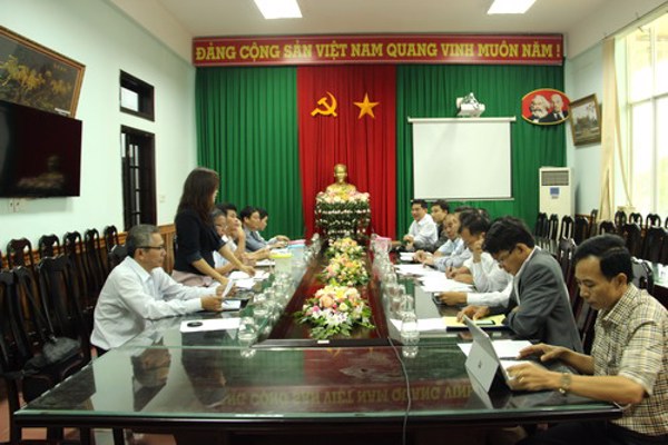 Sở Khoa học và Công nghệ làm việc với Hội đồng Khoa học và Công nghệ huyện Krông Năng