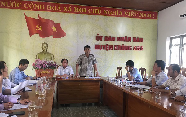 Đoàn công tác Sở Khoa học và Công nghệ tỉnh Đắk Lắk làm việc với Ủy ban nhân dân huyện Krông Ana