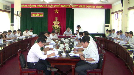 Quang cảnh cuộc họp