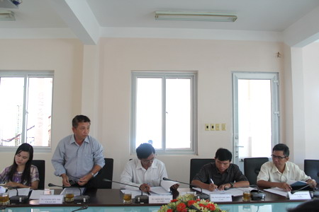 TS Vương Hữu Nhi - Chủ tịch Hội đồng kết luận ý kiến của hội đồng