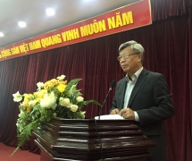 Thứ trưởng Trần Việt Thanh phát biểu tại Hội nghị