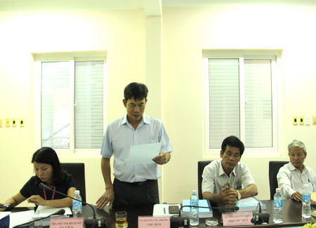 TS. Nguyễn Văn Thường – Chủ tịch Hội đồng kết luận ý kiến thống nhất của các thành viên trong Hội đồng