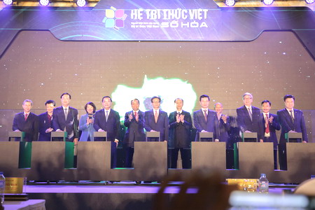 Lễ khởi động Đề án Hệ tri thức Việt số hóa.