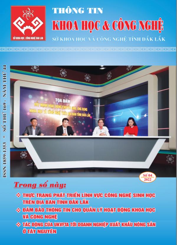 Bản tin Thông tin Khoa học và Công nghệ số 04/2022