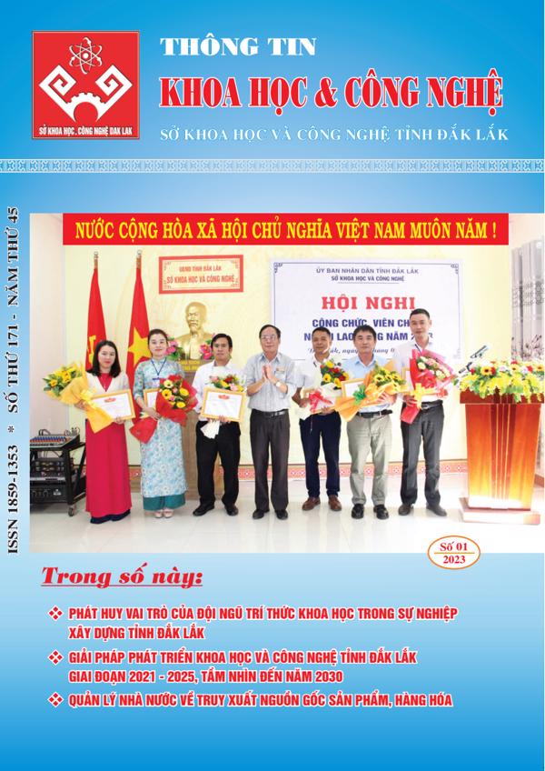 Bản tin Thông tin Khoa học và Công nghệ số 01/2023