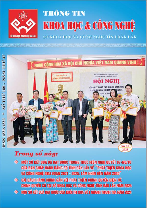 Bản tin Thông tin Khoa học và Công nghệ số 01/2025