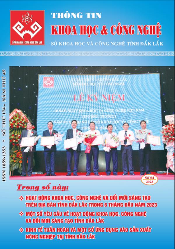 Bản tin Thông tin Khoa học và Công nghệ số 04/2023