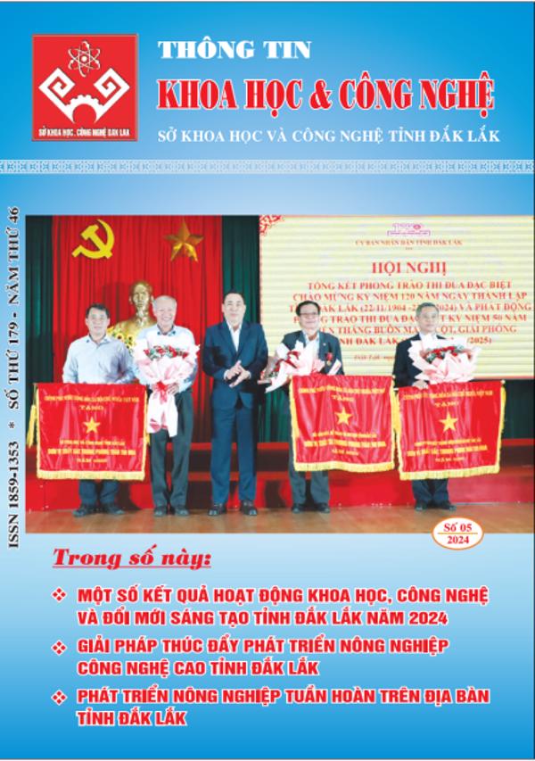 Bản tin Thông tin Khoa học và Công nghệ số 05/2024