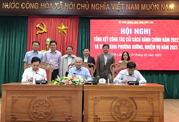 Hội nghị tổng kết công tác cải cách hành chính năm 2022 và triển khai nhiệm vụ năm 2023
