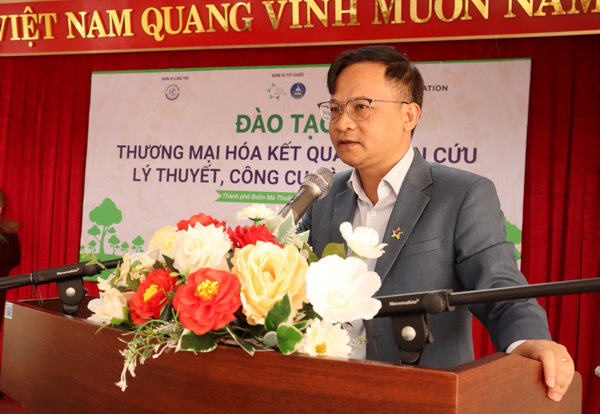 Khóa đào tạo “Thương mại hóa kết quả nghiên cứu: lý thuyết, công cụ và ứng dụng”