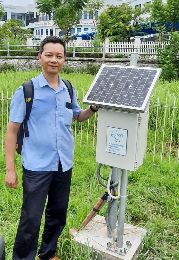 Nhà khoa học Việt làm thiết bị cảnh báo nguy cơ phóng xạ