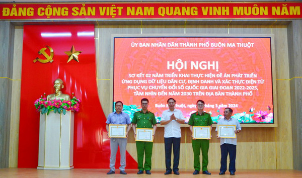 Sơ kết 02 năm triển khai thực hiện Đề án 06 trên địa bàn thành phố Buôn Ma Thuột