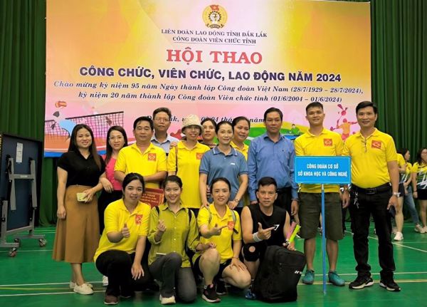 Khai mạc Hội thao công chức, viên chức, lao động năm 2024