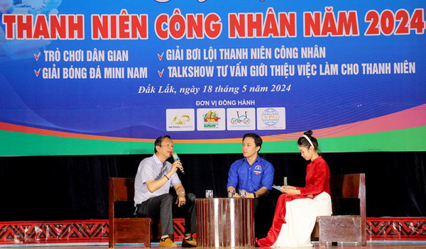 Nhiều hoạt động thiết thực tại Ngày hội Thanh niên công nhân 2024