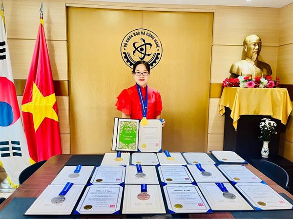 VKIST giành giải lớn thứ nhì tại Triển lãm Quốc tế về Sáng chế của phụ nữ KIWIE 2024