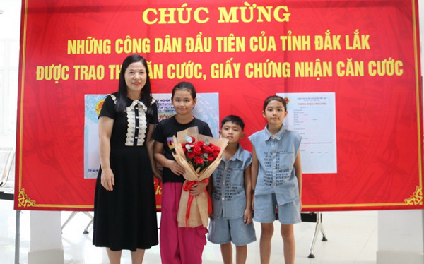 Đắk Lắk: triển khai cấp thẻ Căn cước cho công dân theo mẫu mới