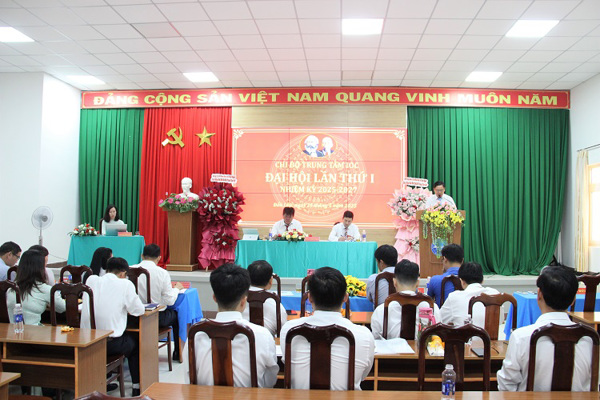Đại hội Chi bộ Trung tâm Giám sát, Điều hành Đô thị thông minh lần thứ I, nhiệm kỳ 2025 - 2027