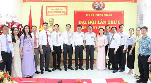 Đại hội Chi bộ Phòng Quản lý Khoa học và Công nghệ lần thứ I, nhiệm kỳ 2025 - 2027