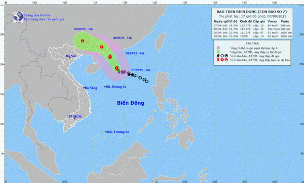 Đắk Lắk khẩn trương triển khai công tác ứng phó bão số 7
