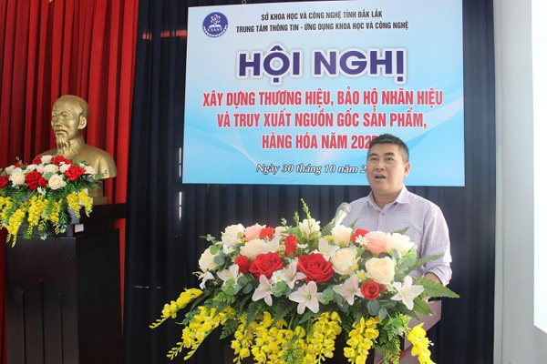 Hội nghị “Xây dựng thương hiệu, bảo hộ nhãn hiệu và truy xuất nguồn gốc sản phẩm, hàng hóa”