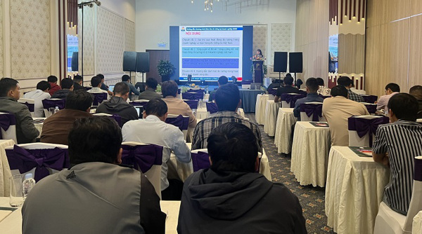 Tập huấn hoạt động đo lường và chất lượng trong  kinh doanh xăng dầu