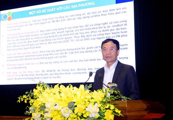 Bộ trưởng KH&CN nêu 5 nhóm giải pháp hỗ trợ chính quyền địa phương 2 cấp bằng công nghệ số