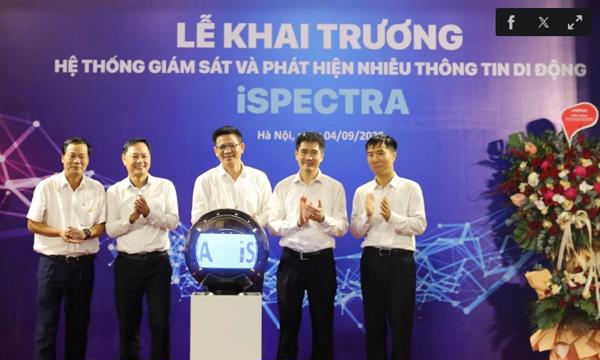 Hệ thống phát hiện nhiễu thông tin di động do Việt Nam sáng tạo