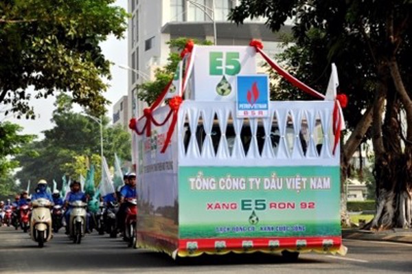 Xăng E5 làm tăng công suất, tuổi thọ động cơ