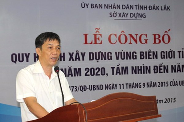 Lễ công bố quy hoạch xây dựng vùng biên giới tỉnh Đắk Lắk đến năm 2020, tầm nhìn đến năm 2030