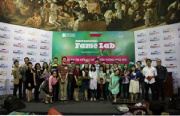 FameLab 2016 - Tấm vé đến Anh dành cho Đại sứ Truyền thông Khoa học