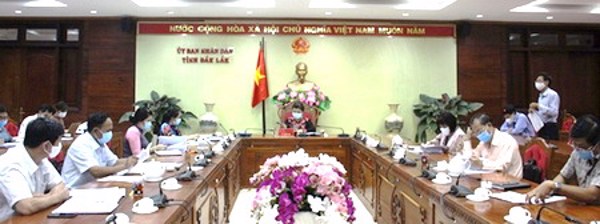 UBND tỉnh họp góp ý Đề án phát triển du lịch tỉnh Đắk Lắk năm 2021-2025 định hướng đến năm 2030