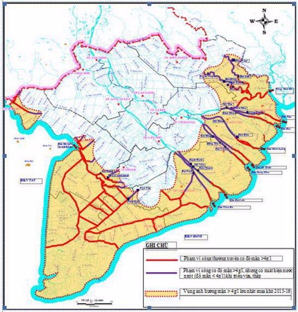 Nghiên cứu đề xuất các giải pháp thuỷ lợi phục vụ sản xuất lúa vụ Thu Đông ở Đồng bằng Sông Cửu Long