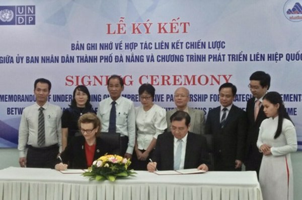 Ký kết hợp tác với UNDP xây dựng Đà Nẵng City lab