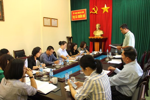 Sở Khoa học và Công nghệ làm việc với UBND Thị xã Buôn Hồ về hoạt động KH&CN trên địa bàn Thị xã