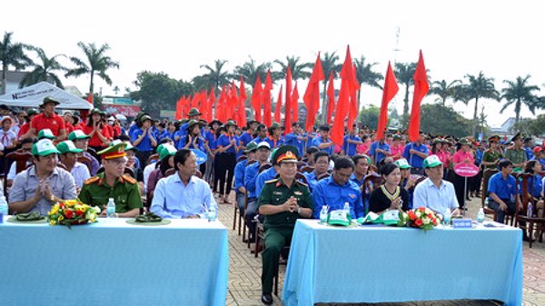 Ra quân Chiến dịch Thanh niên tình nguyện hè tỉnh Đắk Lắk năm 2018