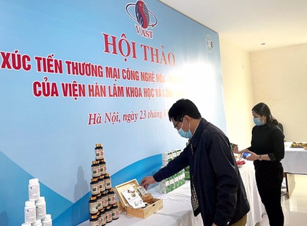 Xúc tiến thương mại hoá sản phẩm công nghệ về y tế