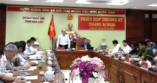 Phiên họp thường kỳ tháng 9 năm 2020: Phấn đấu đạt mức cao nhất các chỉ tiêu của kế hoạch năm 2020