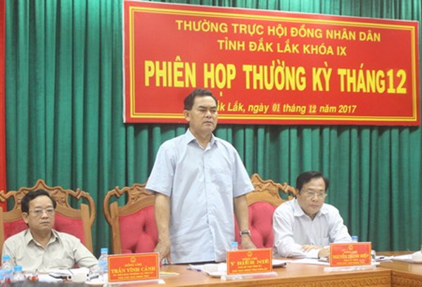 Thường trực HĐND tỉnh triển khai nhiệm vụ tháng 12/2017