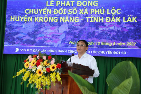 Xây dựng thí điểm mô hình chuyển đổi số cấp xã trên địa bàn huyện Krông Năng